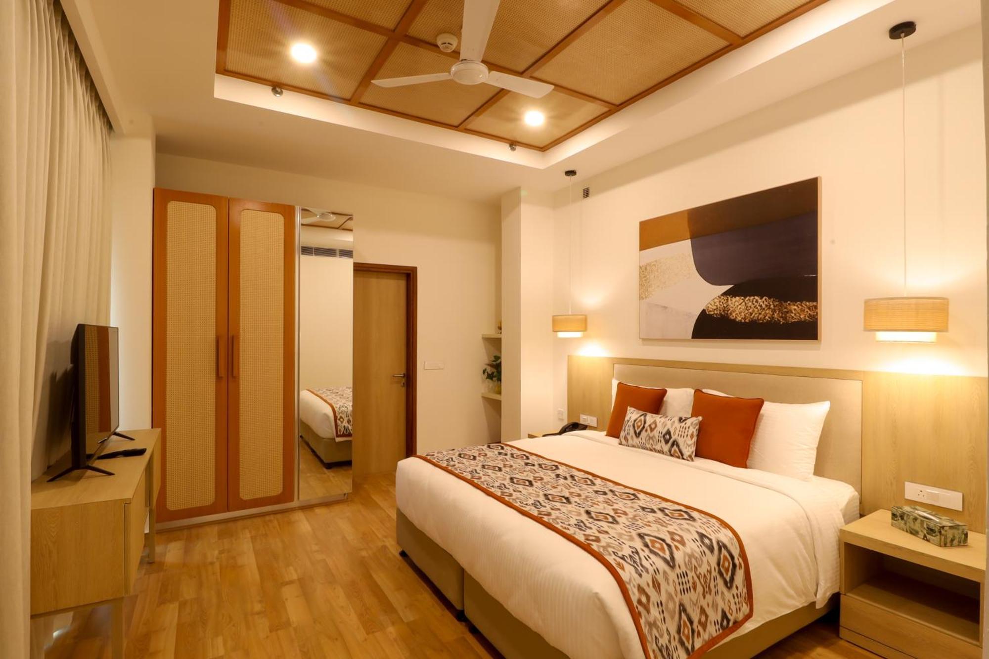 Ar Suites Klj Square Gurgaon Dış mekan fotoğraf
