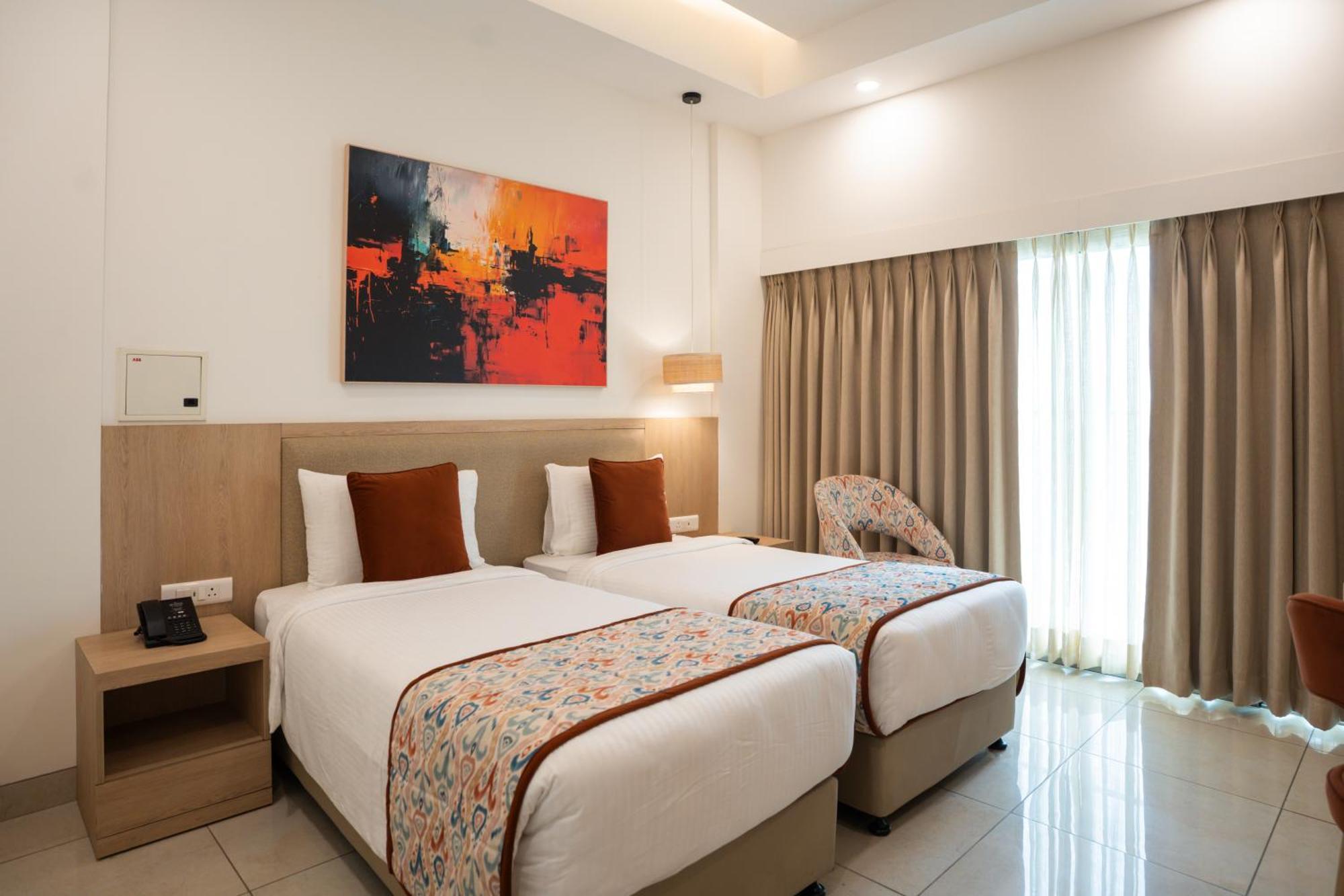 Ar Suites Klj Square Gurgaon Dış mekan fotoğraf