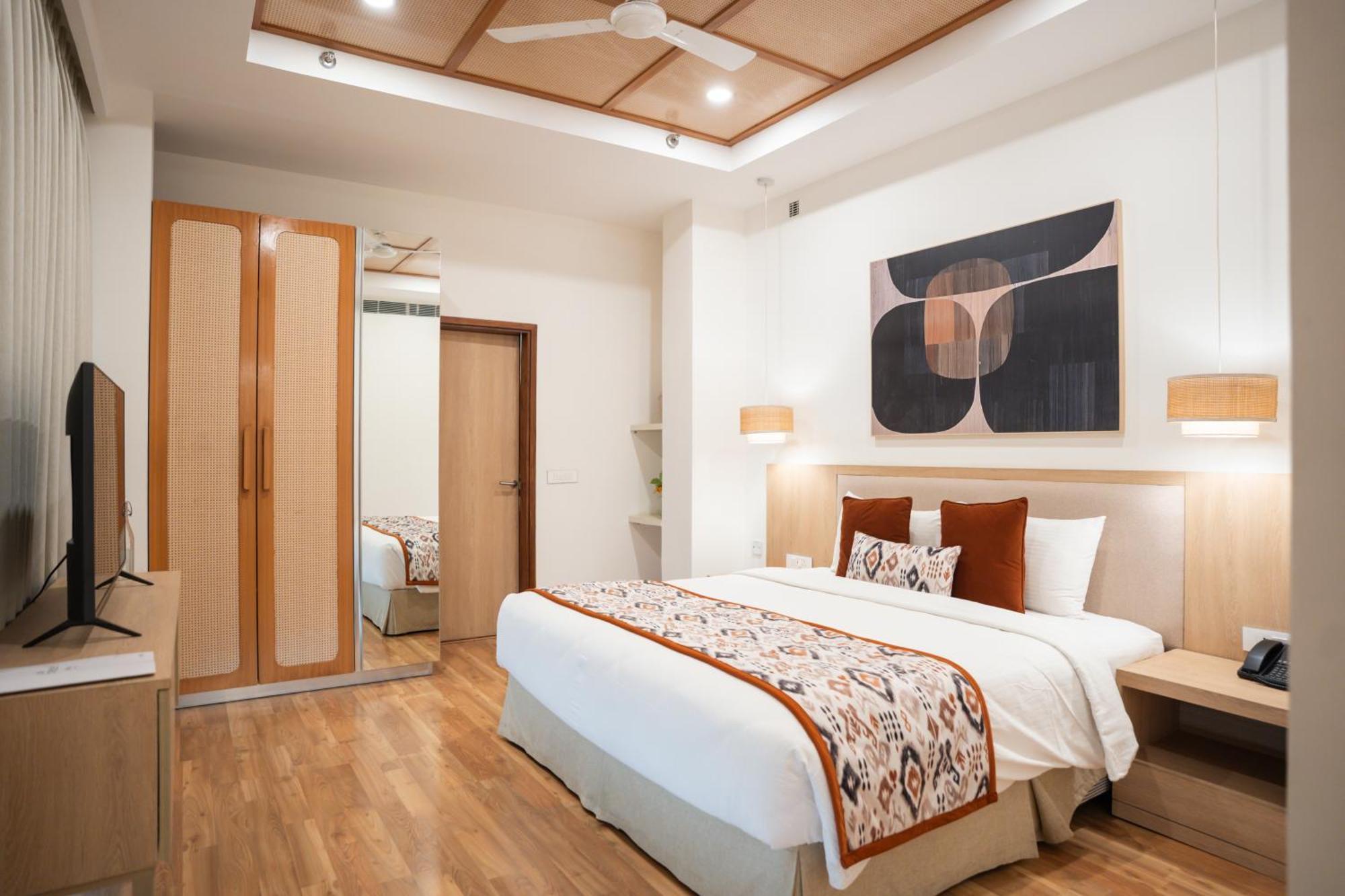 Ar Suites Klj Square Gurgaon Dış mekan fotoğraf