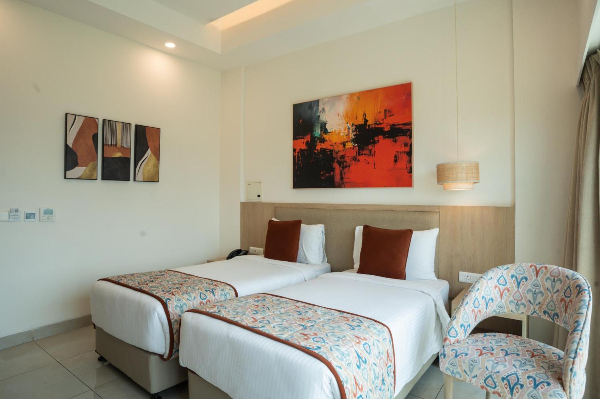 Ar Suites Klj Square Gurgaon Dış mekan fotoğraf