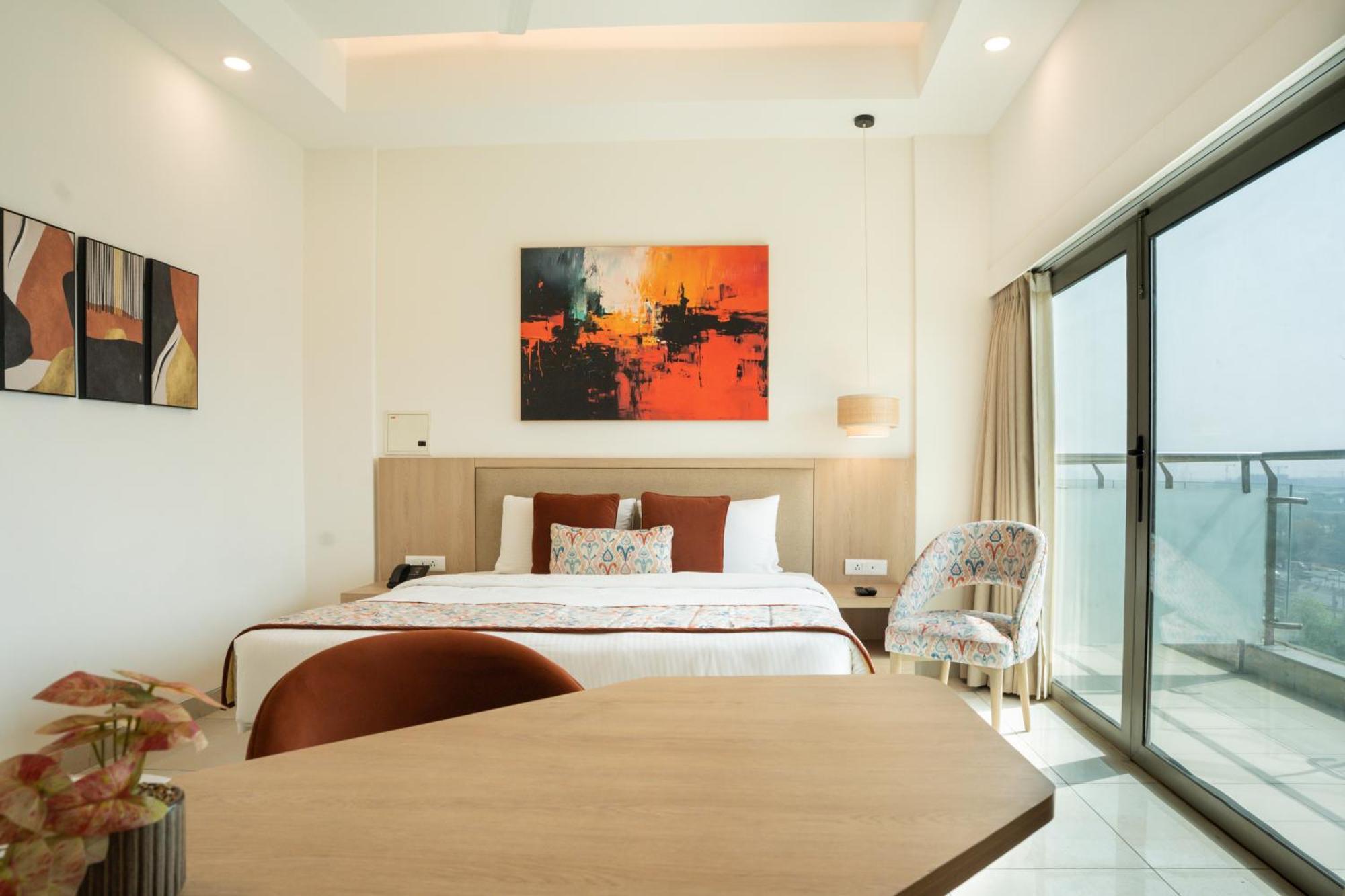 Ar Suites Klj Square Gurgaon Dış mekan fotoğraf