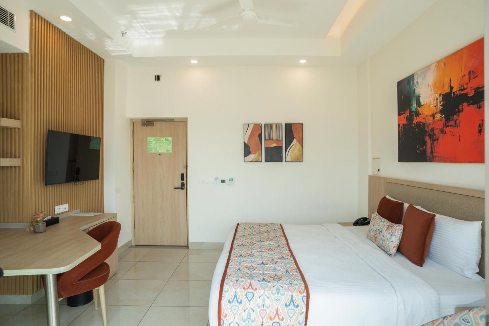 Ar Suites Klj Square Gurgaon Dış mekan fotoğraf
